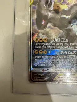 Pikachu & Zekrom Tag Team GX SM168 Alternate Full Art Holo Promo Pokemon Card - Image 4