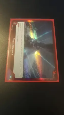 Final Showdown - EBP01-033 SR - Godzilla Card Game - Set 1 - EN / Strategy - Image 1