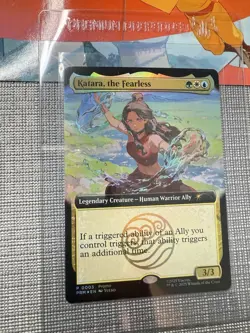 Magic The Gathering X Avatar Katara The Fearless Promo Card SDCC 2025 - Image 4