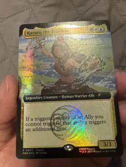 Magic The Gathering X Avatar Katara The Fearless Promo Card SDCC 2025 - Image 5