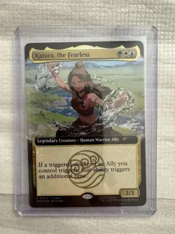 Magic The Gathering X Avatar Katara The Fearless Promo Card SDCC 2025 - Image 1
