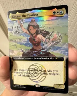 Magic The Gathering X Avatar Katara The Fearless Promo Card SDCC 2025 - Image 3