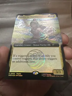 Magic The Gathering X Avatar Katara The Fearless Promo Card SDCC 2025 - Image 3