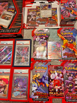 Pokemon Card Collection Lot PSA 10 Mewtwo EX, Destine Rival PC Etb, Team Rocket - Image 4