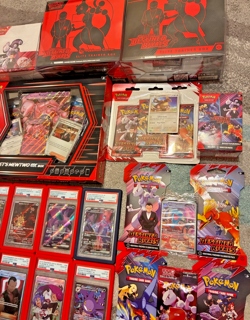 Pokemon Card Collection Lot PSA 10 Mewtwo EX, Destine Rival PC Etb, Team Rocket - Image 5