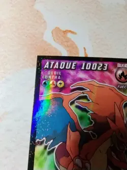 Charizard Y Card Holo Full Art Pokemon Mega Evolutions TCG Peru Set #006 - Image 2