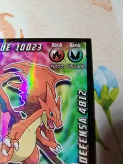 Charizard Y Card Holo Full Art Pokemon Mega Evolutions TCG Peru Set #006 - Image 3