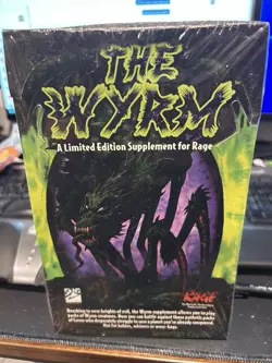Rage Werewolf Trading Card Game The Wyrm 1 SEALED Box 1995 White Wolf - Image 1
