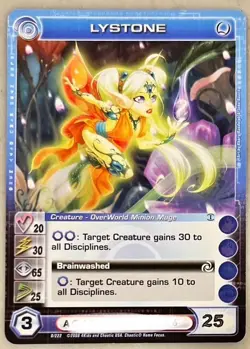 Chaotic TCG Card #8/222 Lystone Common Beyond The Doors Overworld NM - Image 1