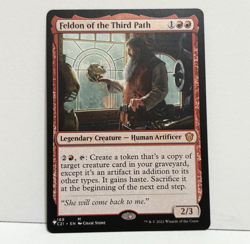 Feldon of the Third Pat Mtg NM-M Commander March of The Machine 1 Mythic - Image 1