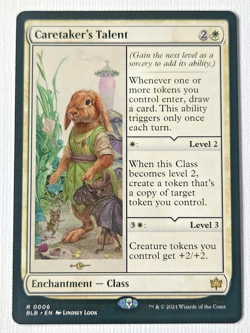 Magic The Gathering: MTG Caretaker's Talent-Enchantment NF (BLB) Rare 6 - Image 1