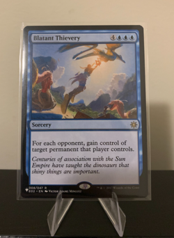 Blatant Thievery NM MTG Magic The Gathering Mystery Booster 2 - Image 1