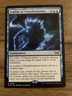 MTG - Leyline of Transformation - 63 - Duskmourn: House of Horror - Rare - NM - Image 1