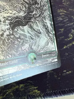 🎉 Shifted Foil Layer - Forest - MTG Magic the Gathering Oddity Error Misprint - Image 4
