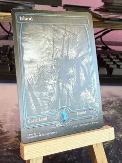 🎉 Shifted Foil Layer - Island - MTG Magic the Gathering Oddity Error Misprint - Image 1