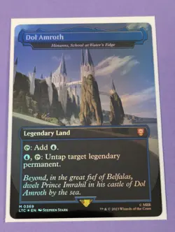MTG: LOTR: Dol Amroth - Minamo, School at Water's Edge Foil #0369 Mythic - NM - Image 1