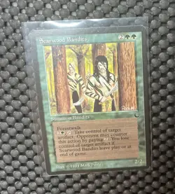 Scarwood Bandits MTG The Dark LP Lighty Played Magic The Gathering - Image 1