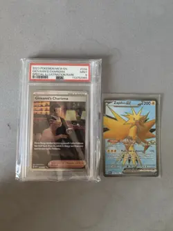 Pokemon Lot Of 2 pSA 9 - Image 1
