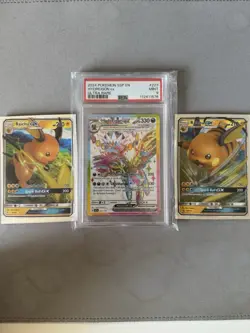 Pokemon Lot Of 3 pSA 9 - Image 1