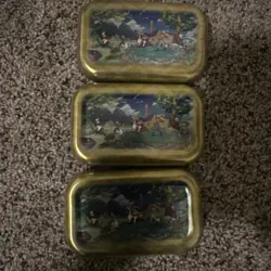 pokemon mini tin EMPTY Lot Of 3 - Image 2