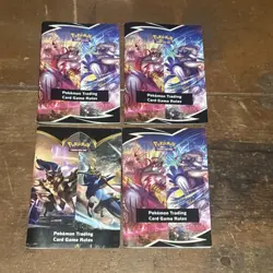 Lot of 4 Pokemon Trading Card Game TCG Rule Books - Image 2