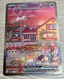 Pokemon 151 UPC Promo Card Set Mew Ex, Mew Ex Metal, Mewtwo NOT SEALED - Image 4