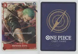 2022 One Piece Card Game: Promos English SR (Ultra Deck) Roronoa Zoro g7i - Image 3