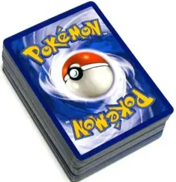 RANDOM POKEMON LOT WITH ONE GUARANTEED EX/GX/V or Vmax CARD - Image 1