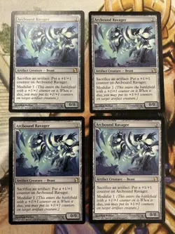 4x MTG Arcbound Ravager Modern Masters Non-Foil English Playset - NM 🔥 - Image 1