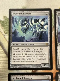 4x MTG Arcbound Ravager Modern Masters Non-Foil English Playset - NM 🔥 - Image 2