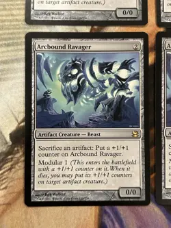 4x MTG Arcbound Ravager Modern Masters Non-Foil English Playset - NM 🔥 - Image 4