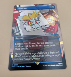 Secret Lair x Sonic - MTG - Fabricate #2090 Foil - Image 4