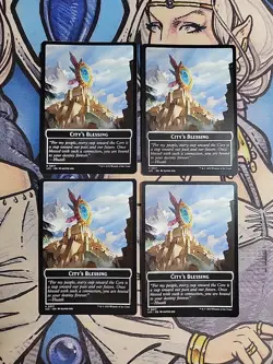 4x Vampire (1,1, Lifelink) / City's Blessing Dual-Sided Tokens - NM/M LCI MTG - Image 2