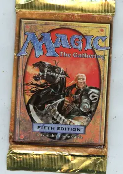 1997 MAGIC THE GATHERING MTG "FIFTH 5th EDITION" SEALED BOOSTER PACK F - Image 1