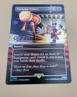 Open the Armory RAINBOW FOIL Secret Lair x Sonic - NM Magic MTG 2089 - Image 3