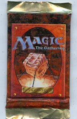 1994 MAGIC THE GATHERING MTG "4th EDITION - DECKMASTER" SEALED BOOSTER PACK D - Image 1