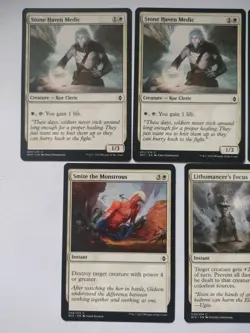 5x Magic The Gathering Battle For Zendikar Card (BFZ) 2015 ENG Excellent Regular - Image 2