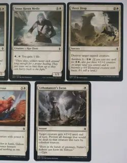 5x Magic The Gathering Battle For Zendikar Card (BFZ) 2015 ENG Excellent Regular - Image 3