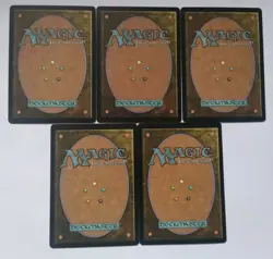 5x Magic The Gathering Battle For Zendikar Card (BFZ) 2015 ENG Excellent Regular - Image 4
