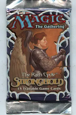 1997 MAGIC THE GATHERING MTG "THE RATH CYCLE - STRONGHOLD" SEALED BOOSTER PACK B - Image 1