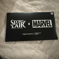 MTG MAGIC - SECRET LAIR x MARVEL - CAPTAIN AMERICA - RAINBOW FOIL - Image 1