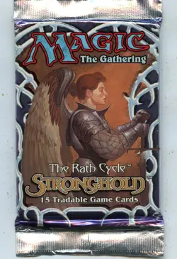 1997 MAGIC THE GATHERING MTG "THE RATH CYCLE - STRONGHOLD" SEALED BOOSTER PACK A - Image 1