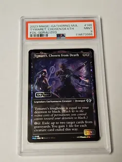 Magic MTG - Tymaret, Chosen From Death MUL #148 Serial 170/500 PSA 9 Multiverse - Image 1