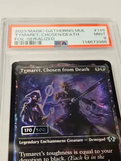 Magic MTG - Tymaret, Chosen From Death MUL #148 Serial 170/500 PSA 9 Multiverse - Image 3