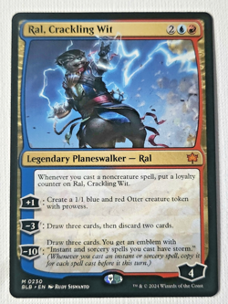 Magic The Gathering: MTG Ral, Crackling Wit-Legendary NF (BLB) Mythic 230 - Image 1
