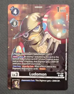 Digimon Card Game - Ludomon - EX6-038 Promo Foil ENG NM - Image 1