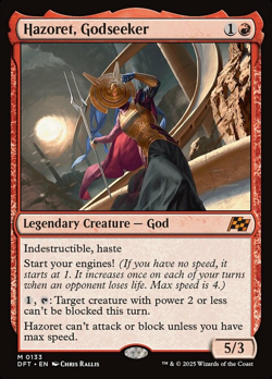 mtg magic Hazoret, Godseeker FRENCH vf fr Hazoret, chercheuse de divinite - Image 1