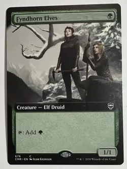 MTG: Commander Legends Fyndhorn Elves Common Ext Art CMR 678 - Image 1
