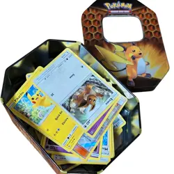 Pokemon TCG Shining Fates Mystery Box-150 Random Cards from the set+Raichu Tin - Image 2