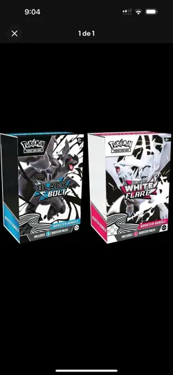 Pokemon TCG Black Bolt + White Flare Booster Bundle Set CONFIRMED - PRESALE - Image 1